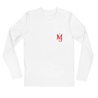 MJ Men's Fitted Long Sleeve Shirt