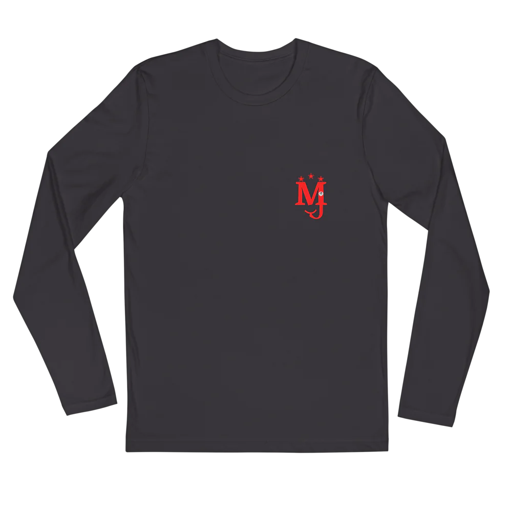 MJ Men's Fitted Long Sleeve Shirt