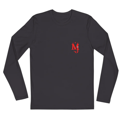 MJ Men's Fitted Long Sleeve Shirt