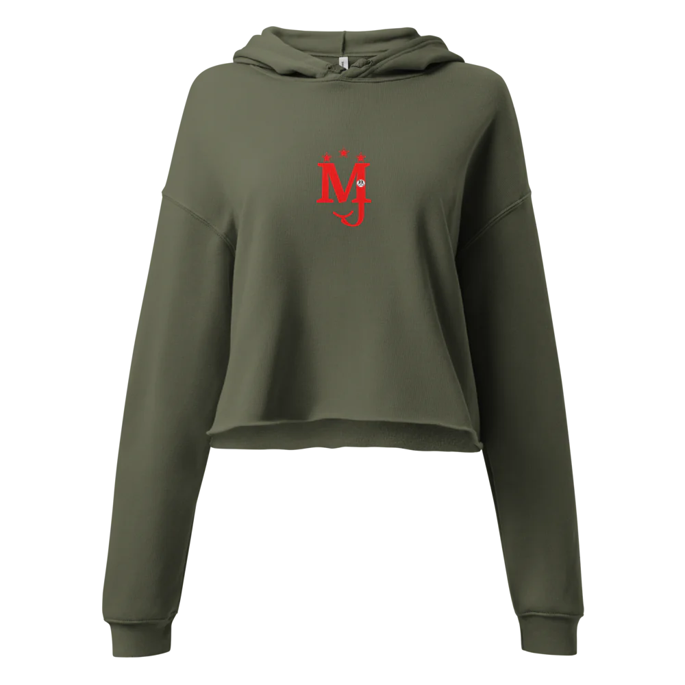 MJ Women's Cropped Hoodie