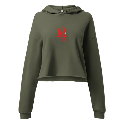 MJ Women's Cropped Hoodie